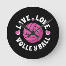 Search for volleyball clocks Fan