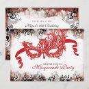 Recherche de masque rouge invitations 16 ans