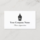 Search for writing pen business cards Writer