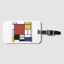 Recherche de mondrian bagages étiquettes Moderne