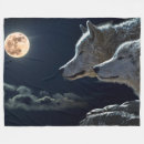 Recherche de de loups couvertures plaids Lune