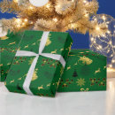 Search for bell wrapping paper Reindeer