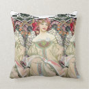 Recherche de mucha coussins Nouveau d'art