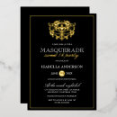 Recherche de mascarade invitations Fête masquée