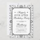 Search for vintage 30th birthday invitations Black and white