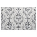 Search for silver grey fabric Damask