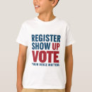 Search for register to vote tshirts Usa