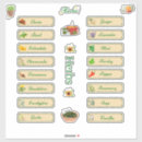Recherche de spice stickers Épices élégantes de cuisine