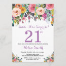 Search for purple 21st birthday invitations Adult birthday party