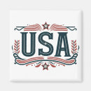 Recherche de rétro étoile magnets Patriotique
