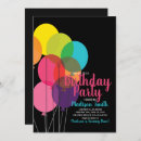 Recherche de ballons colorés invitations Pour tous