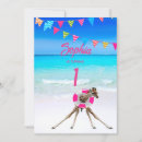Search for seaside birthday invitations Cute