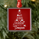 Search for jesus reason for the season ornaments Xmas