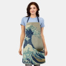 Search for great wave aprons Hokusai