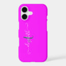 Recherche de rose fluorescent iphone coques Monogramme