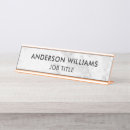 Search for grey name plates Contemporary
