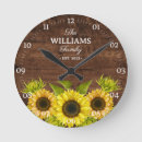 Recherche de tournesol rustique horloges Maison