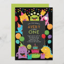 Search for little monster birthday invitations Kids