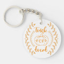 Search for halloween sayings keychains Trick or treat