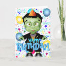 Search for frankenstein birthday cards Monster