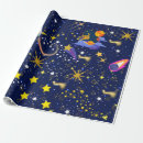 Recherche de ciel bleu foncé papier cadeau Anniversaire