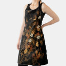 Search for autumn flowers aprons Floral