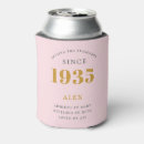 Search for 90th birthday can coolers Typography