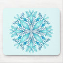 Recherche de mandala bleu tapis souris Fleur
