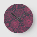 Recherche de motif floral horloges Couleur