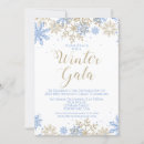 Search for winter gala invitations Gold