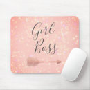 Search for empowered mousepads Girl boss
