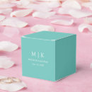 Recherche de turquoise ballotins Monogramme