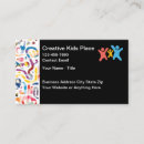 Search for kids daycare business cards Preschool