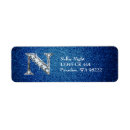 Search for jewel return address labels Blue