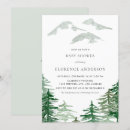 Recherche de winter woodland baby shower invitations Aquarelle