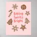 Search for christmas cookies posters Pink