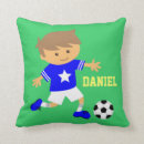 Search for soccer ball pillows Boys room