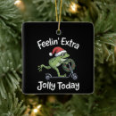 Search for amphibian ornaments Funny frog