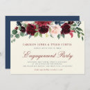 Search for burgundy 1st birthday invitations Floral