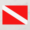 Recherche de drapeau plongeur cartes postales Plongée