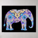 Recherche de éléphants posters Violet