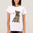 Search for black german shepherd tshirts Tan