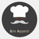 Recherche de bon appétit autocollants Chef