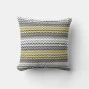 Recherche de zigzag jaune coussins Rayures