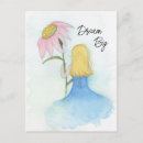 Search for giant flower postcards Watercolor