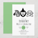 Search for wild animal party invitations Monkey