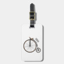 Recherche de vélo vintage bagages étiquettes Penny farthing