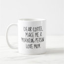 Search for dear mugs Typography