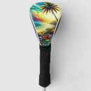 Search for palm tree golf head covers Colourful