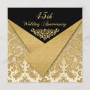 Search for 45th anniversary invitations Damask